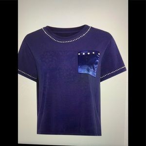 BRAND NEW KAREN MILLEN CROP top